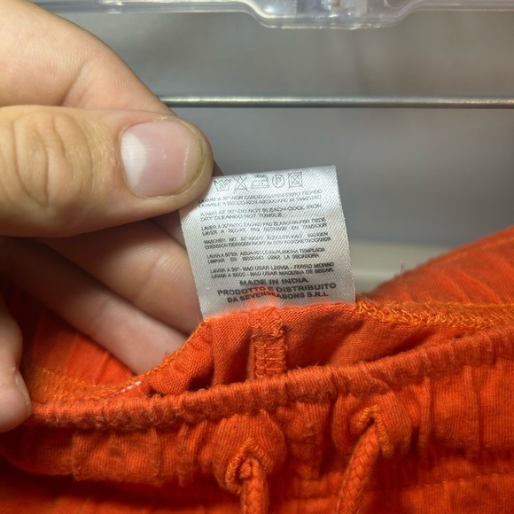 Sergio Tacchini light cotton lounge logo shorts - Picture 4 of 7